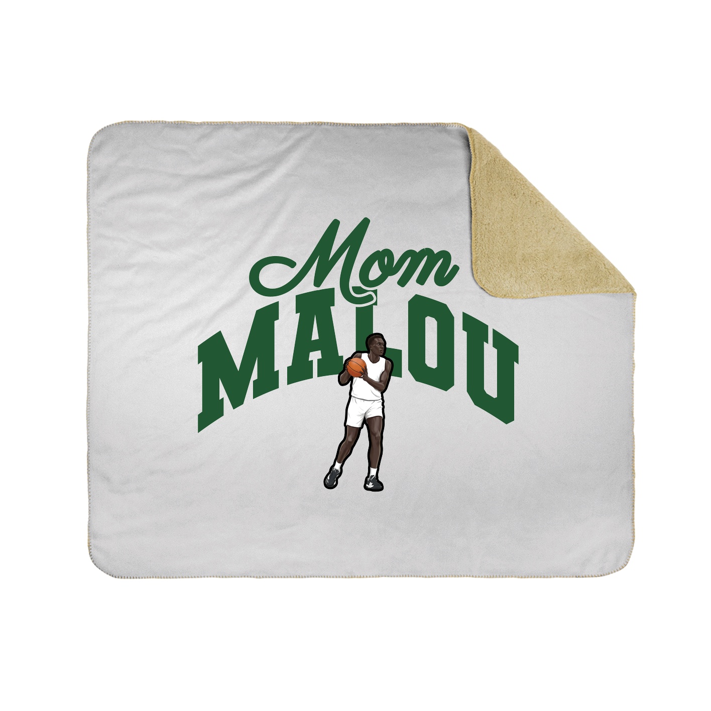 Throw Blanket — Mothers Day Arch in White