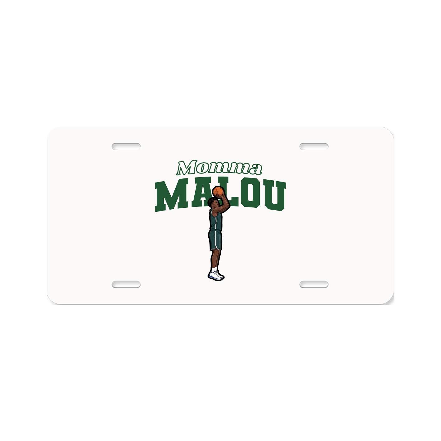 License Plate — Mothers Day Block in Classic