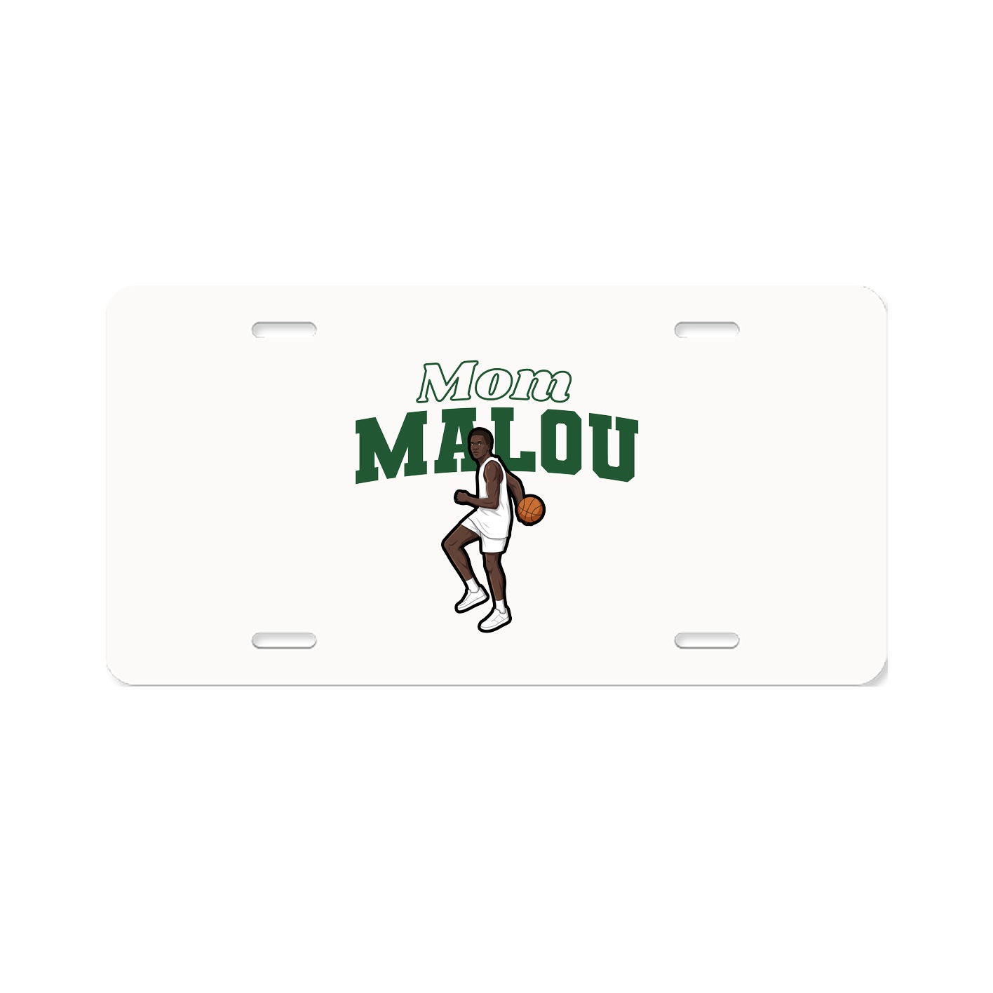 License Plate — Mothers Day Block in Classic