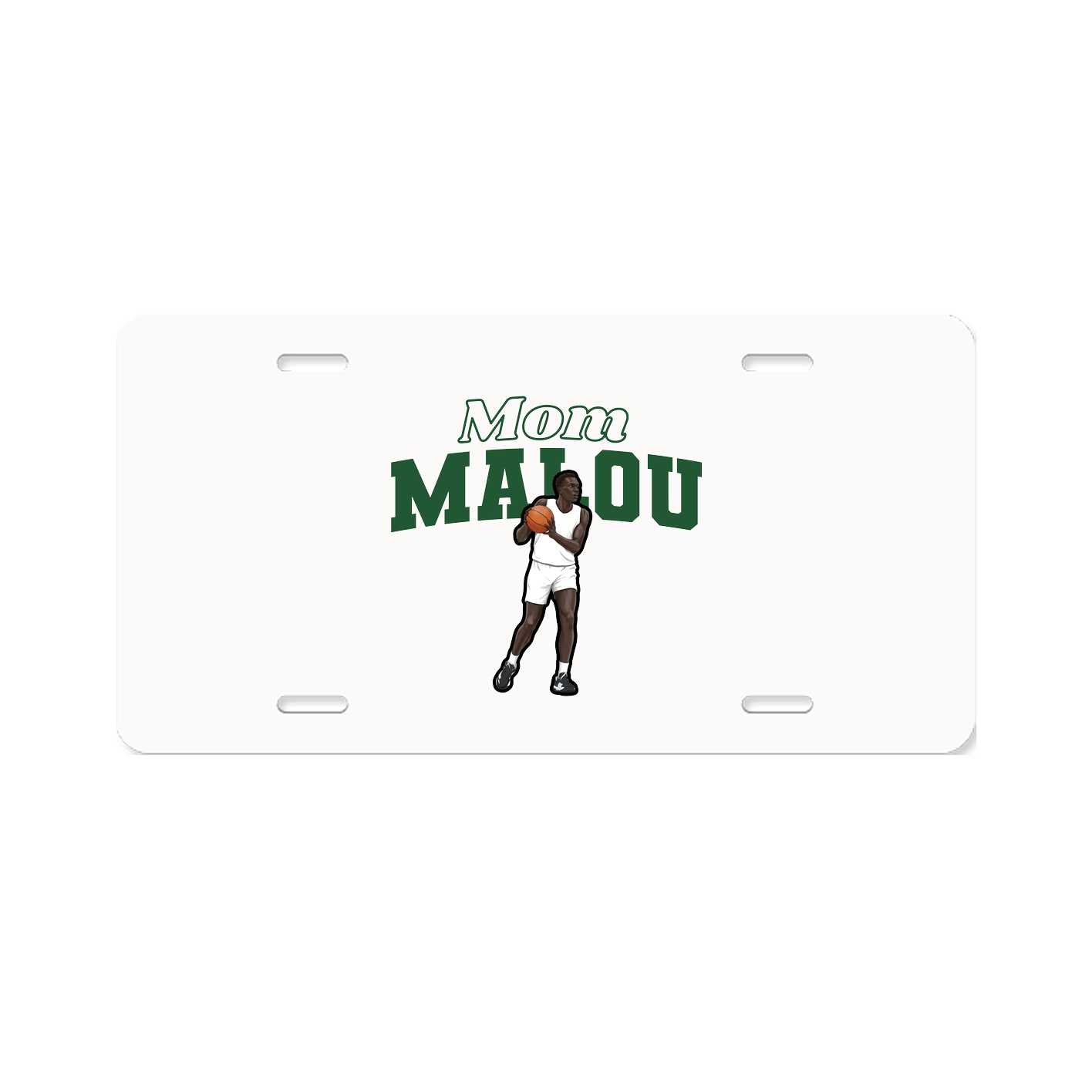 License Plate — Mothers Day Block in Classic
