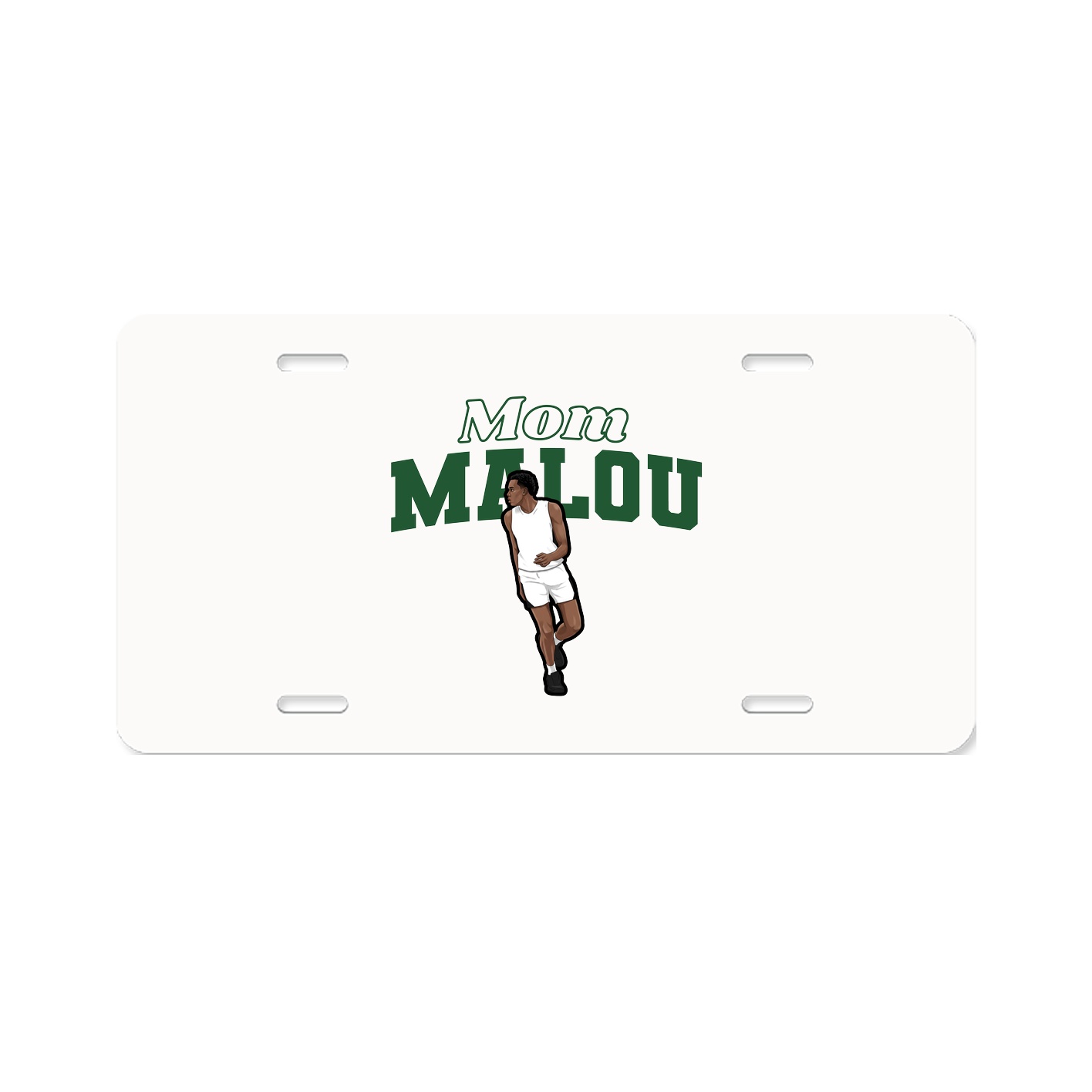 License Plate — Mothers Day Block in Classic
