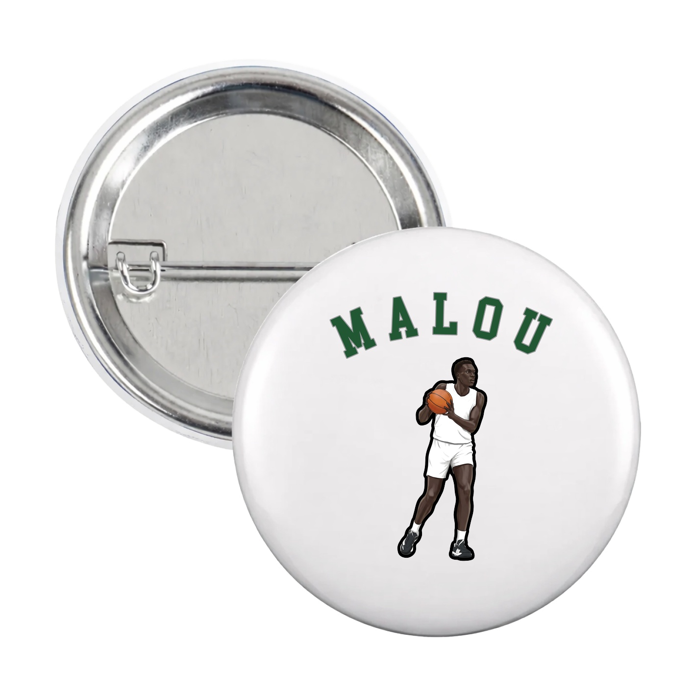 Game Day Button — Shirsey Arch in White