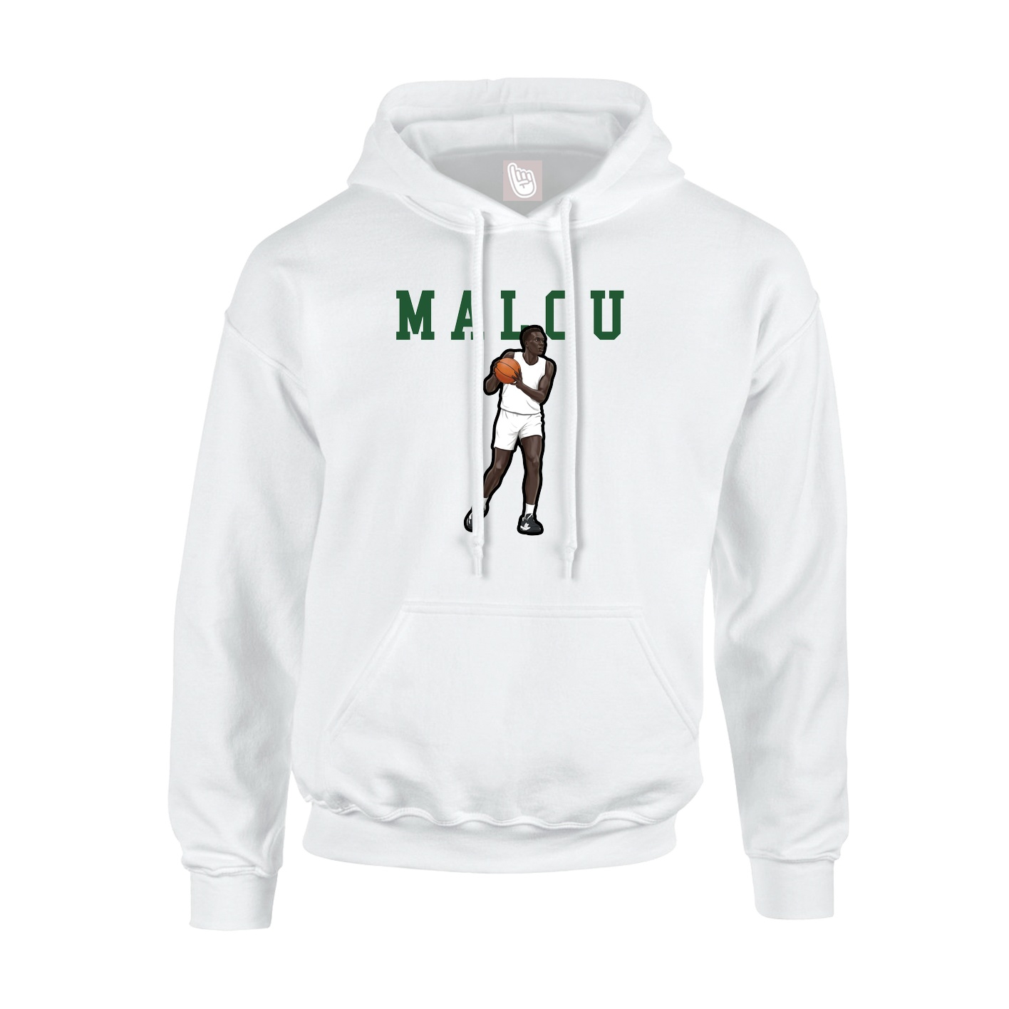 Hoodie — Shirsey in White