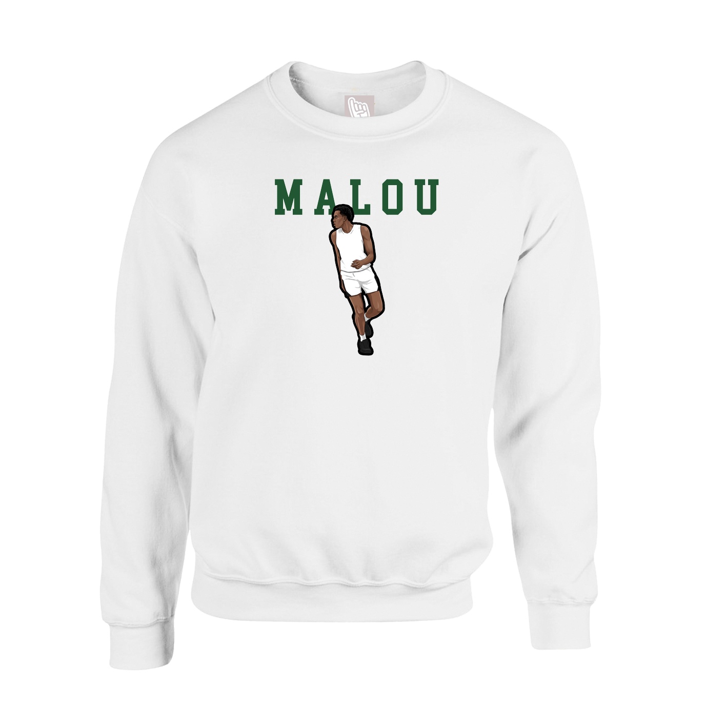 Fleece Crew — Shirsey in White