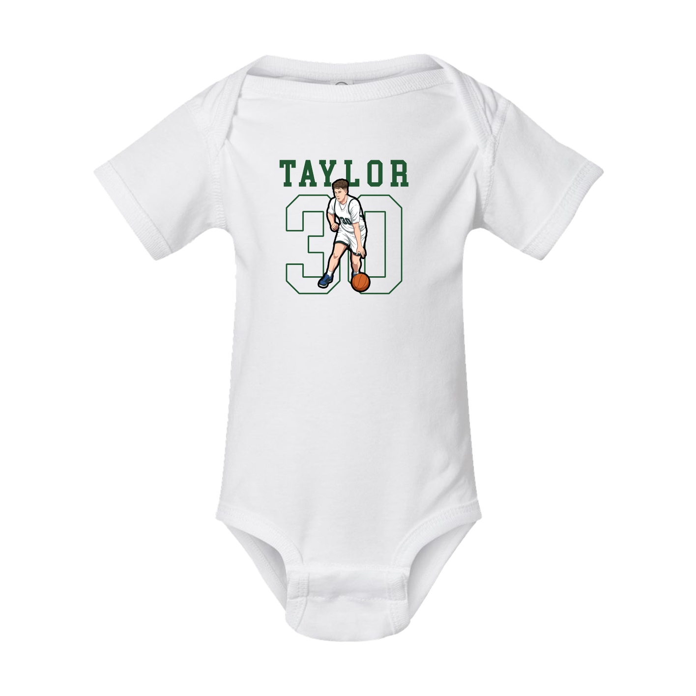 Baby Onesie — Shirsey in White