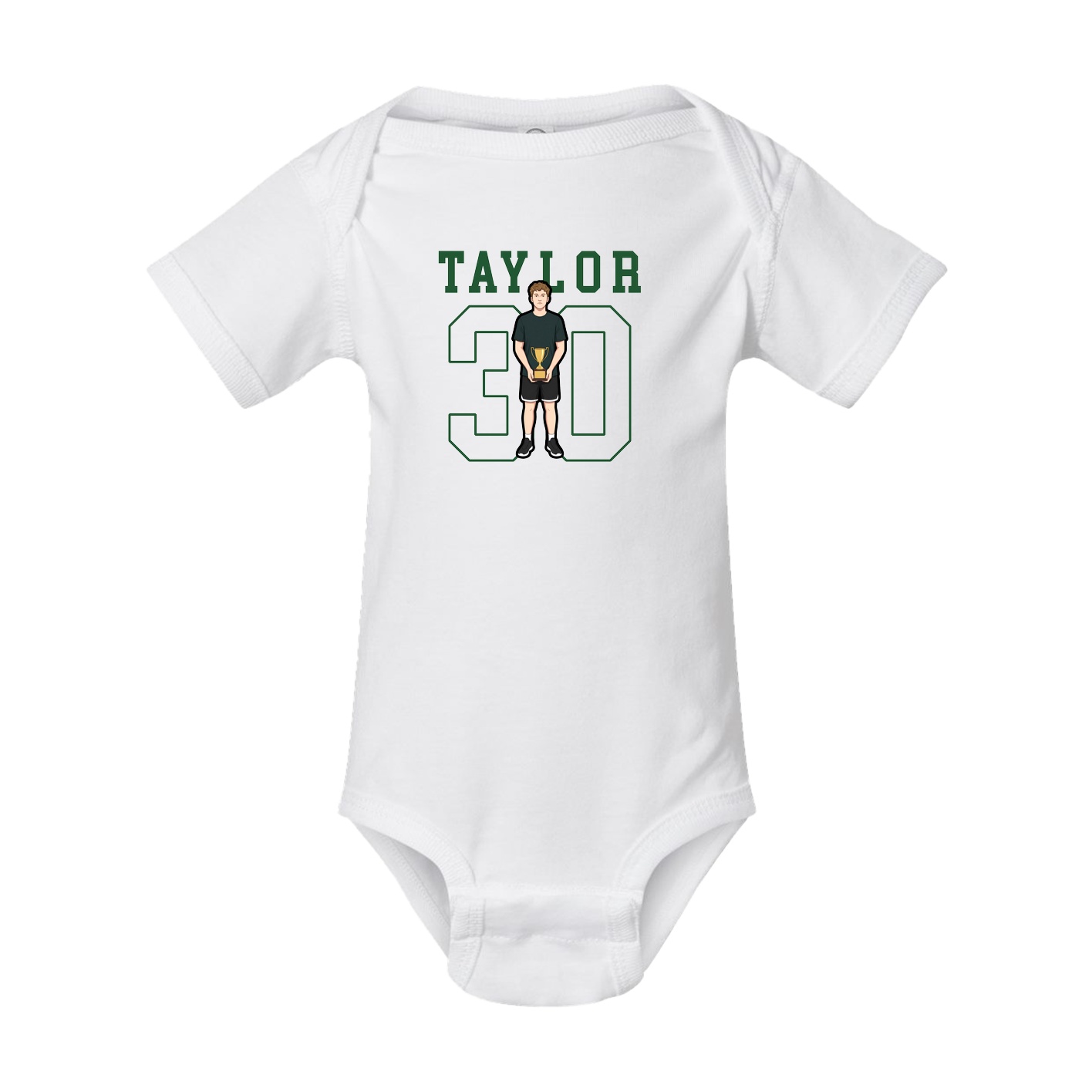 Baby Onesie — Shirsey in White