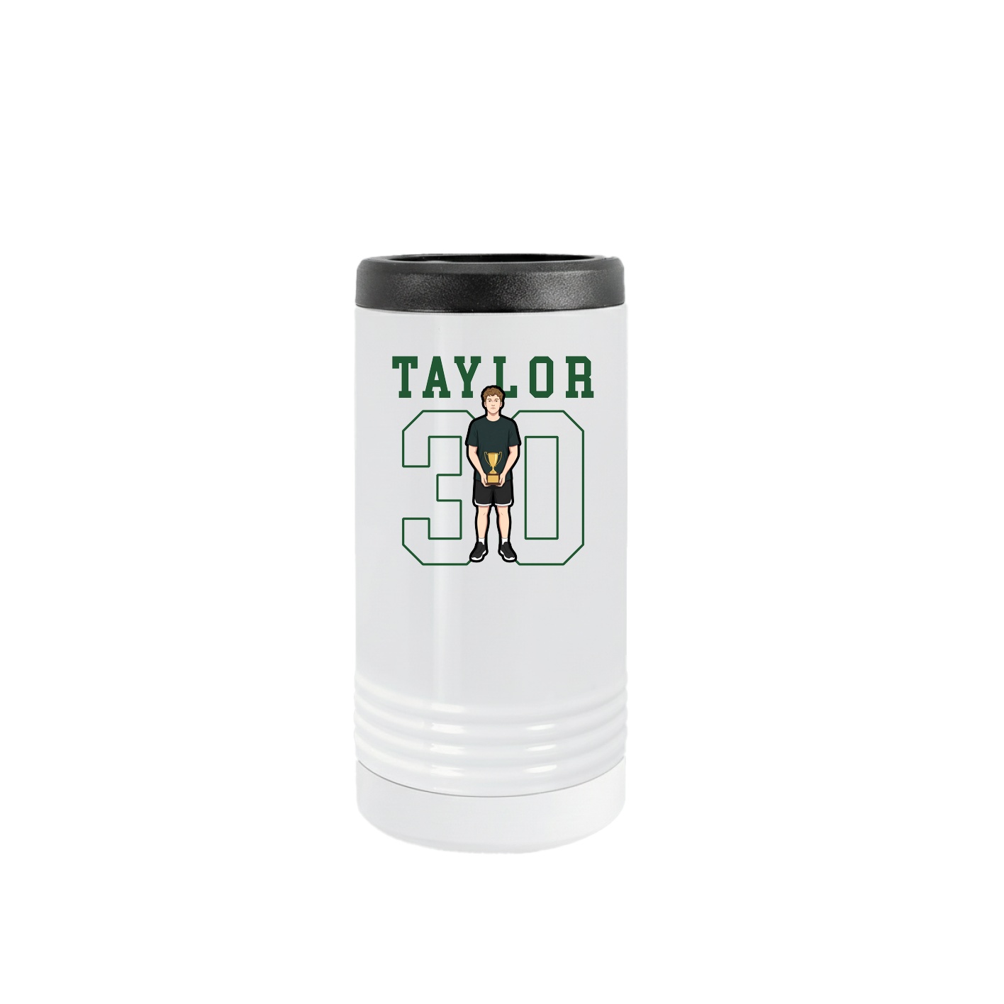 Slim Beverage Holder — Shirsey in White