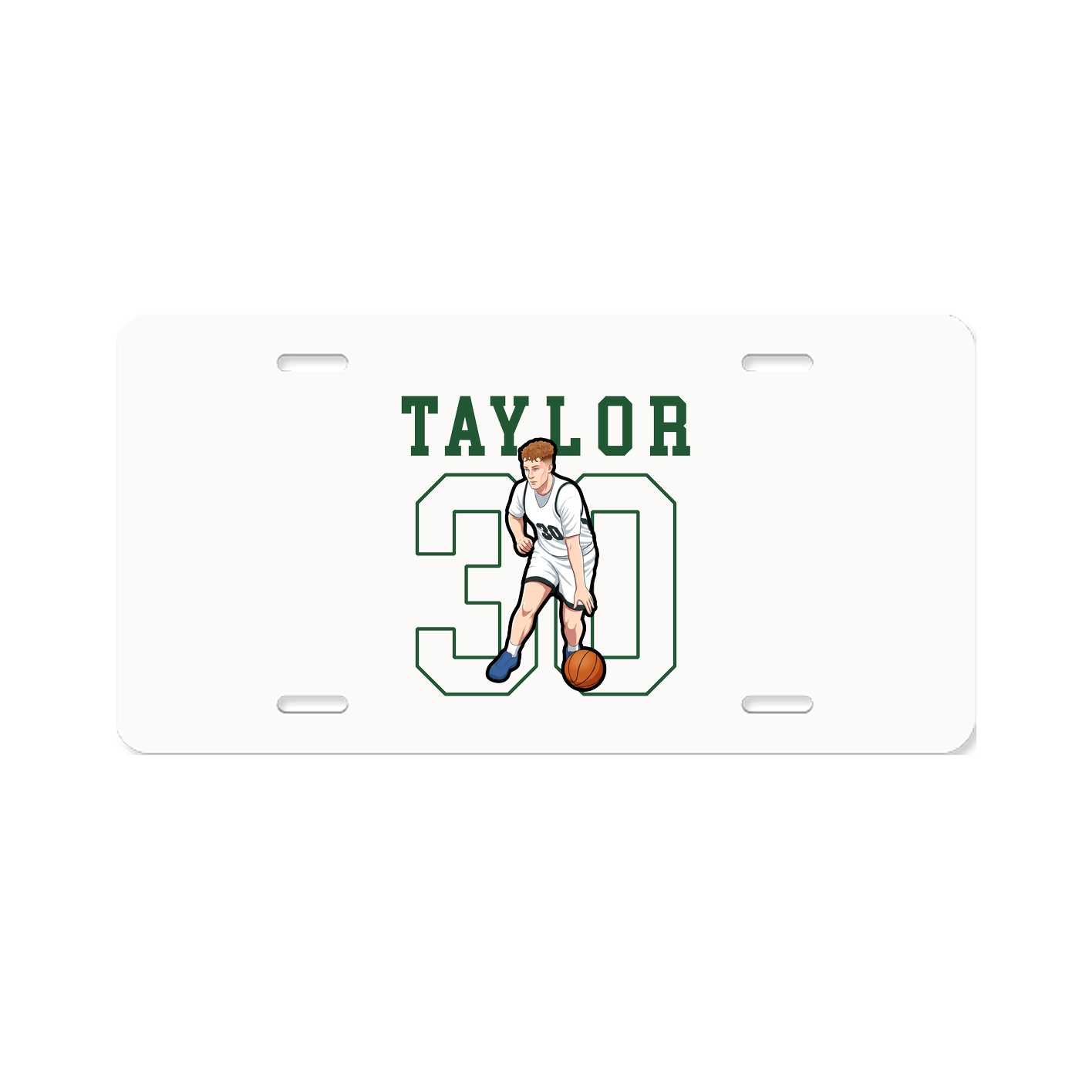 Aluminum License Plate