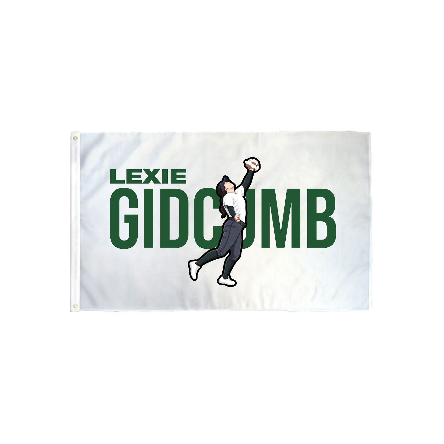 3x5 Flag — Player Name in Classic