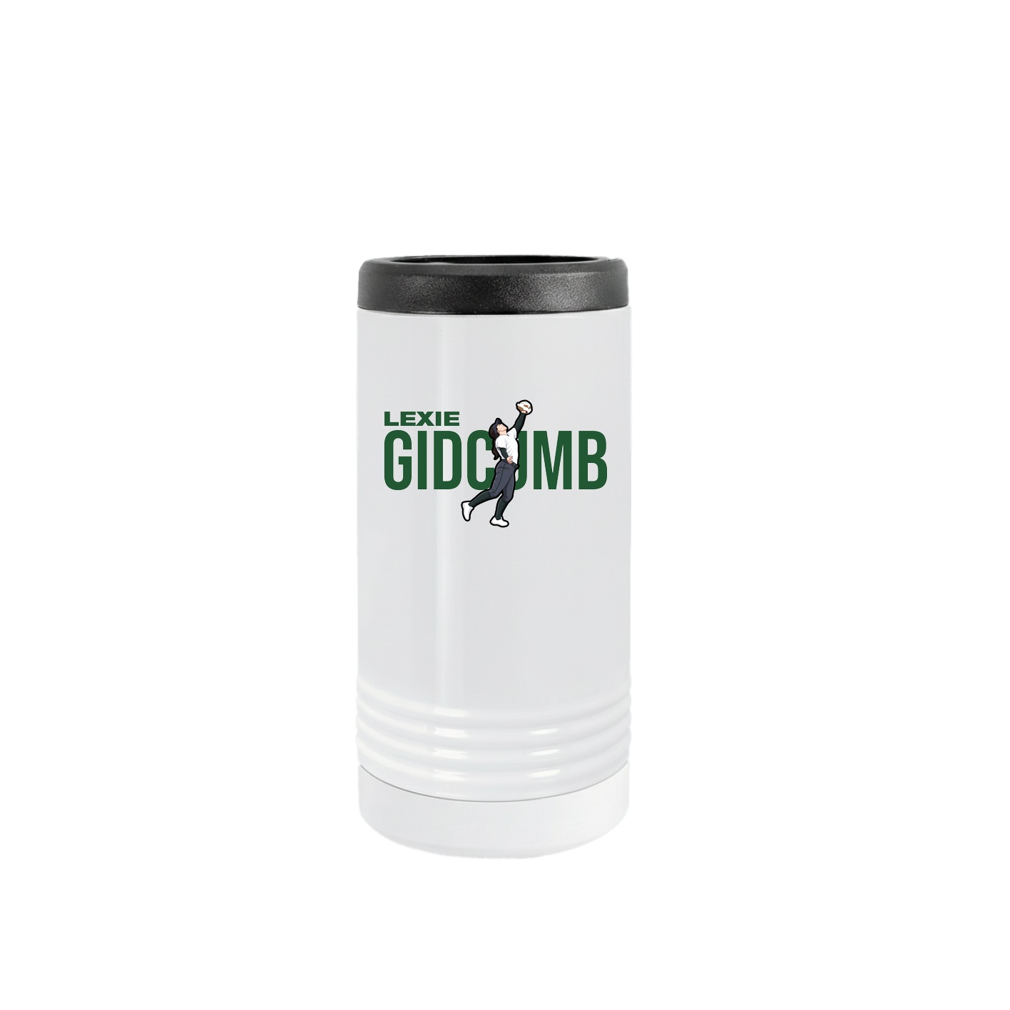Slim Beverage Holder — Player Name in White