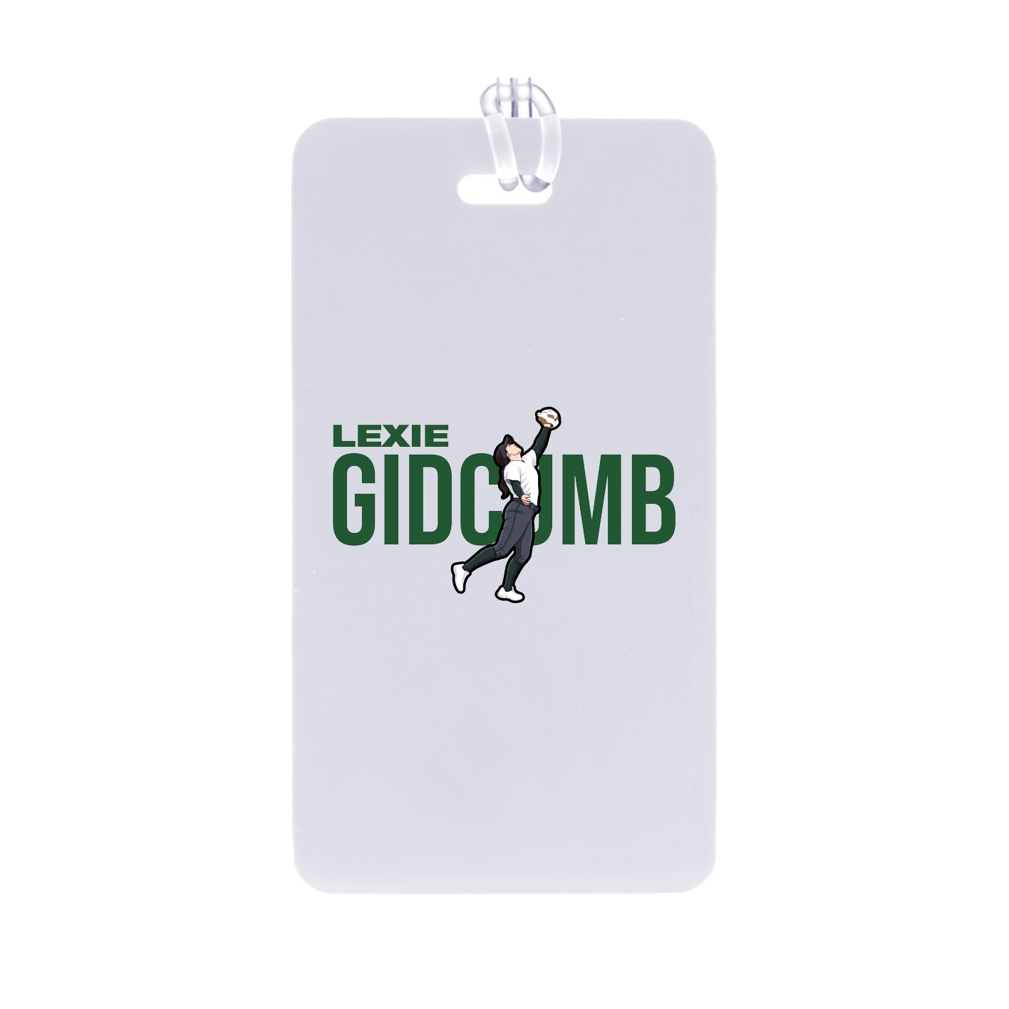 Bag Tag — Player Name in Classic