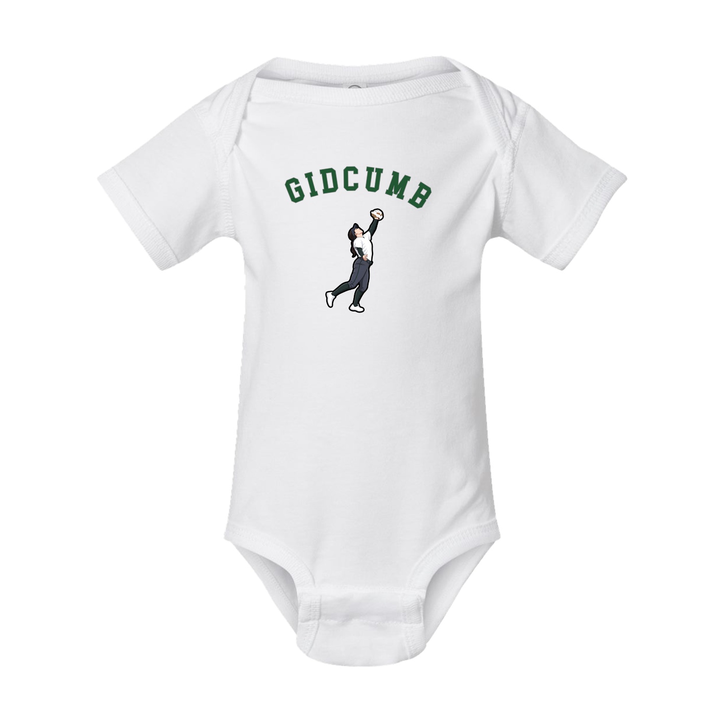 Baby Onesie — Shirsey Arch in White