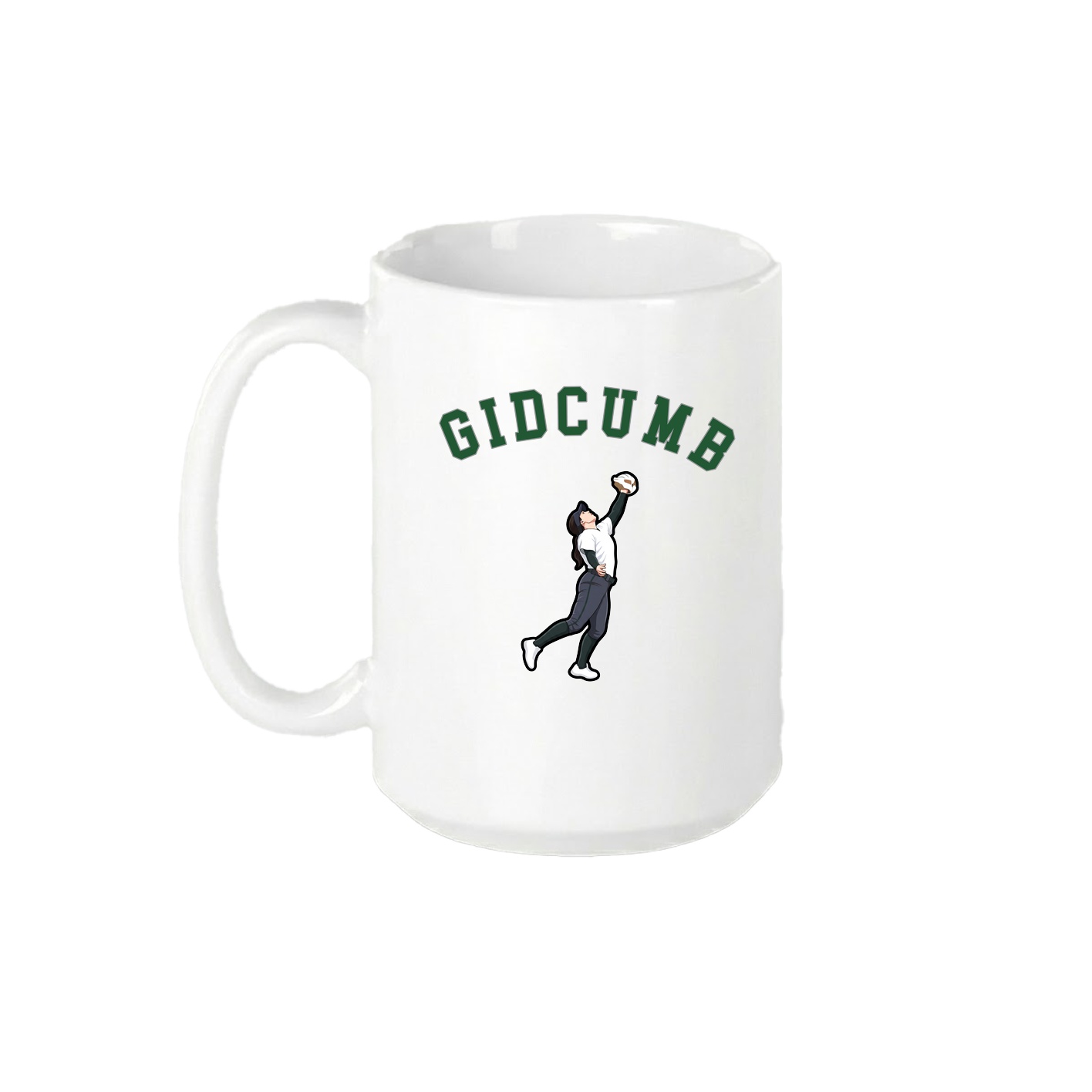 15oz Coffee Mug — Shirsey Arch in White