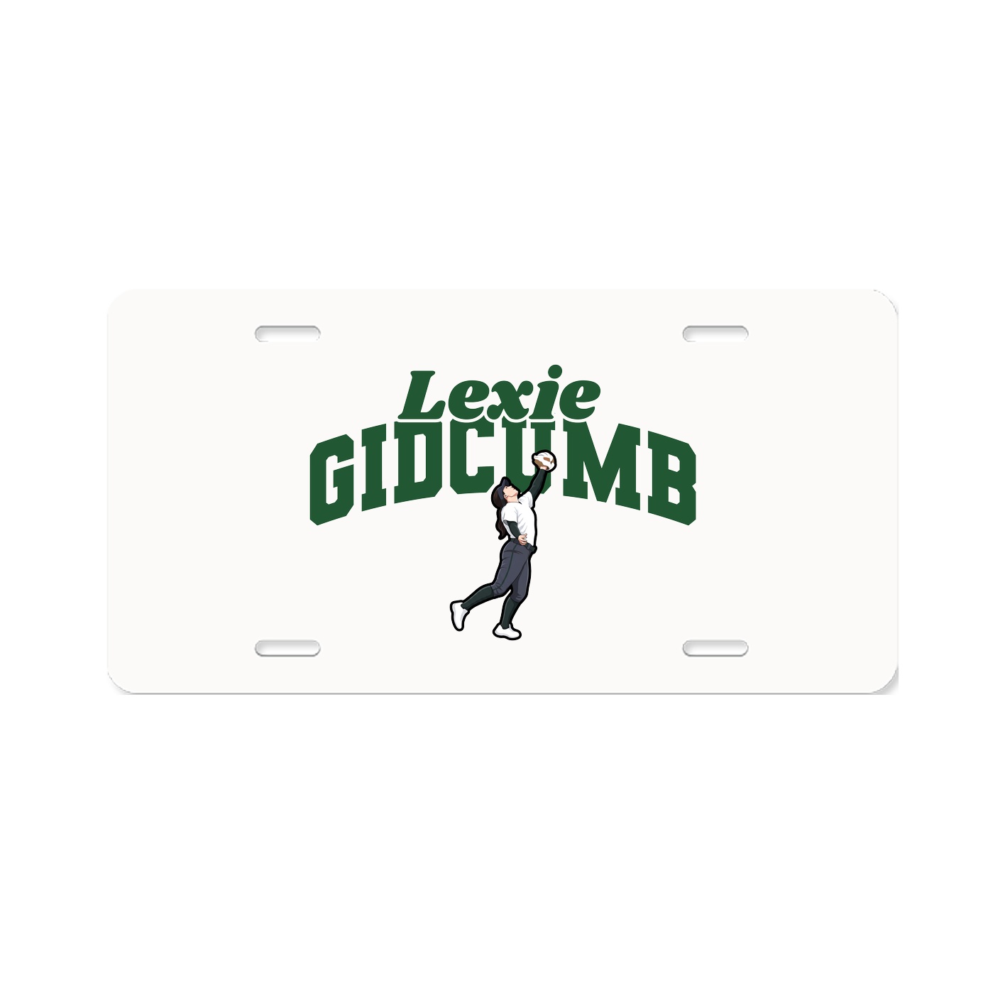 License Plate — Signature Arch in Classic