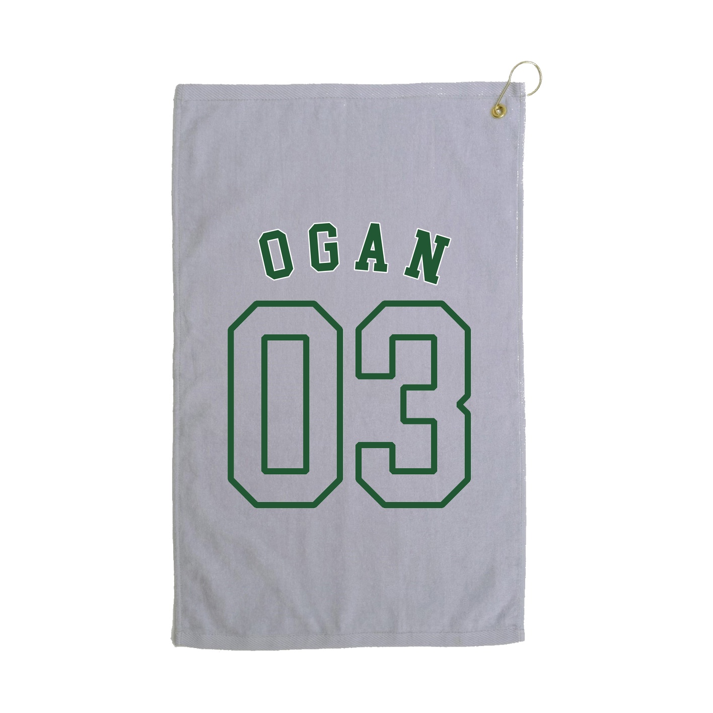 Golf Towel — Shirsey Arch in Grey
