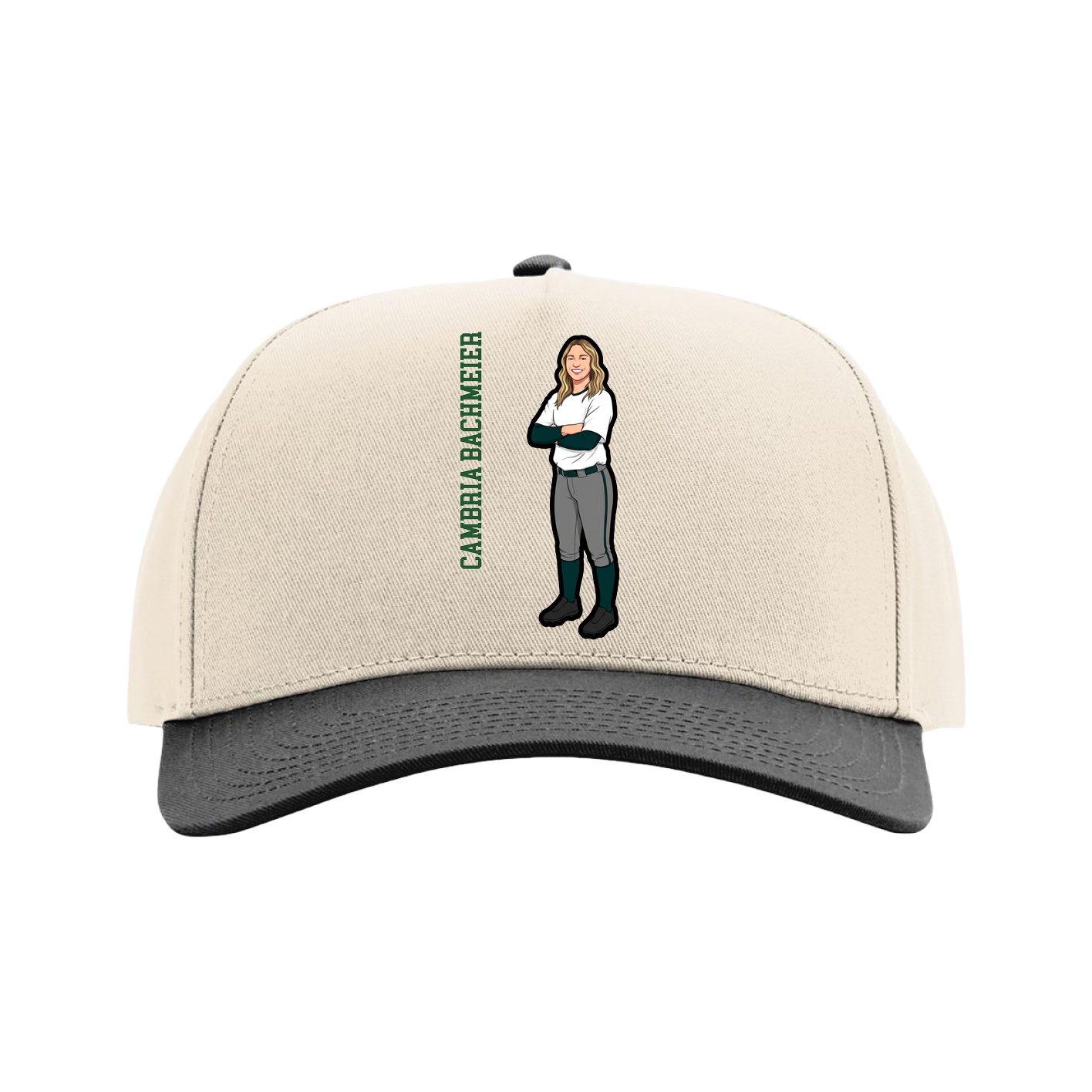 Full Fabric Five-Panel Champ Cap