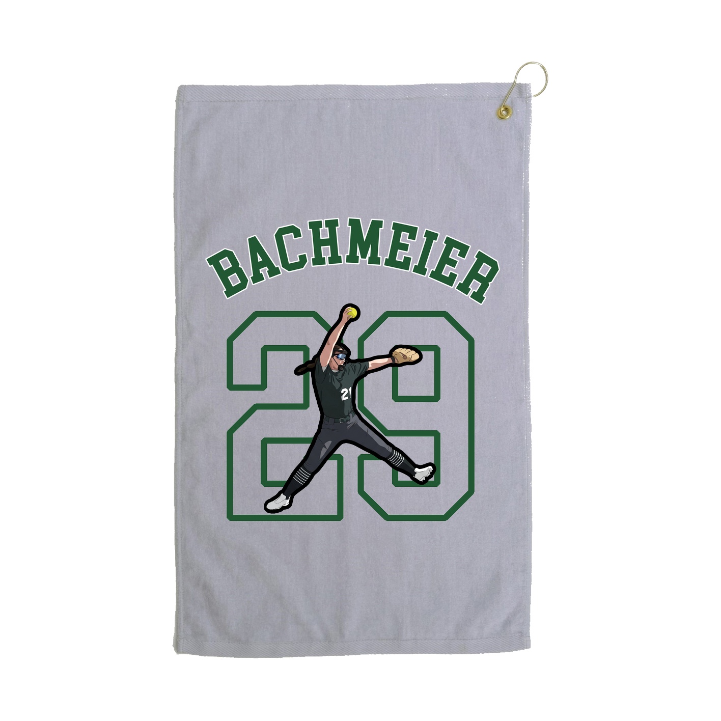 Golf Towel — Shirsey Arch in Grey