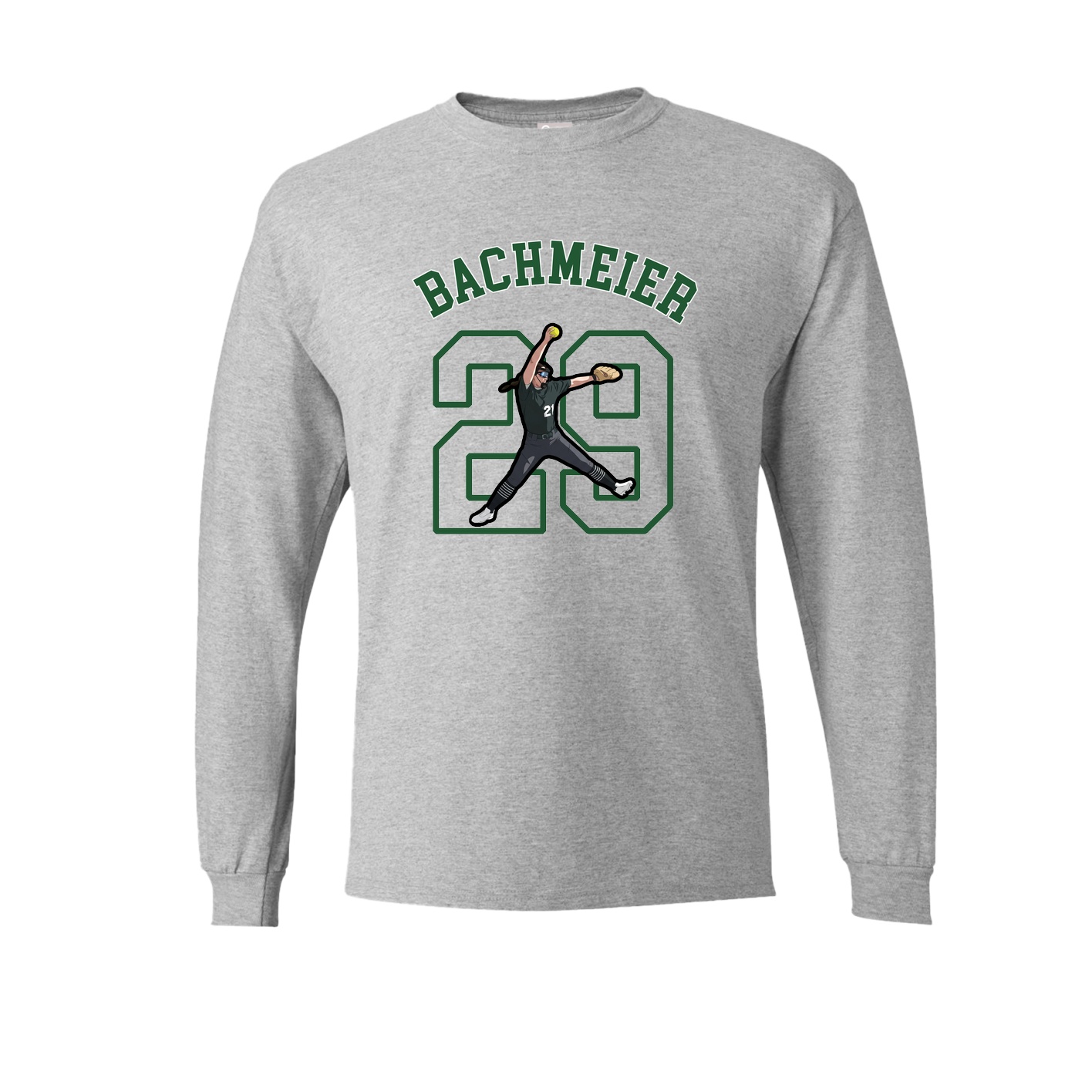 Long Sleeve Tee — Shirsey Arch in Grey