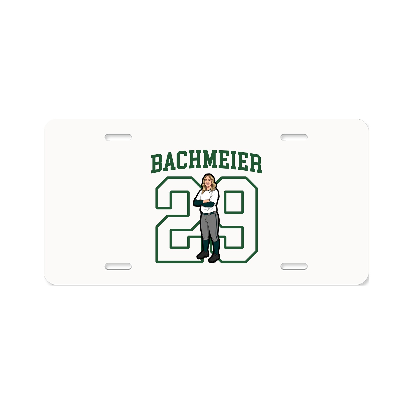 License Plate — Shirsey in Classic