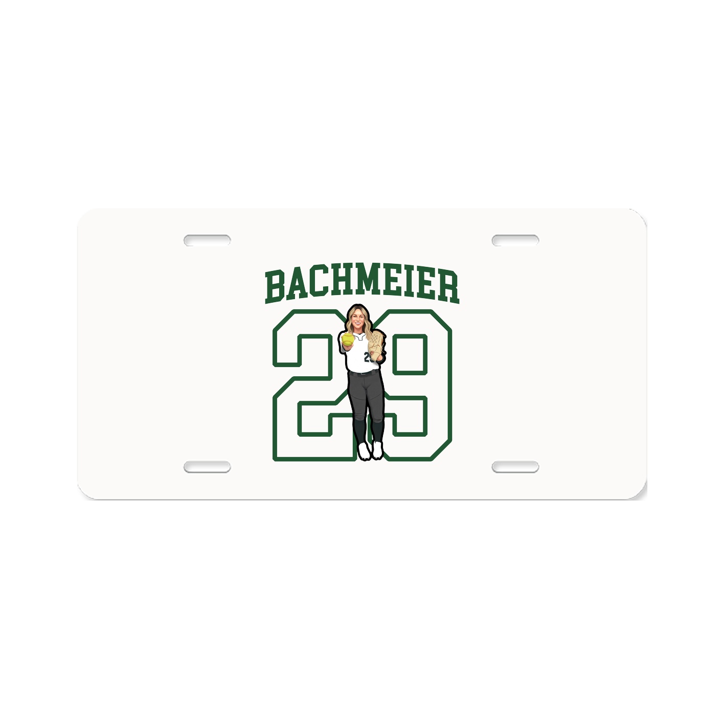 Aluminum License Plate