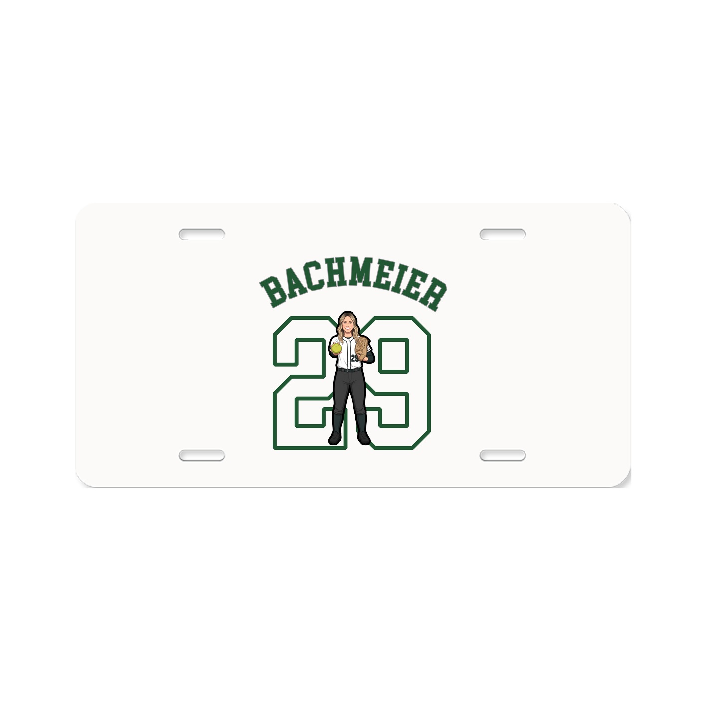 License Plate — Shirsey Arch in Classic