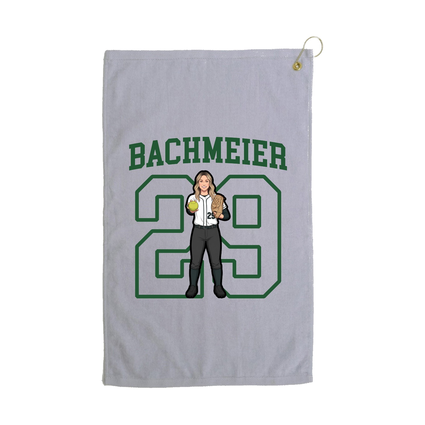 Golf Towel — Shirsey in Grey