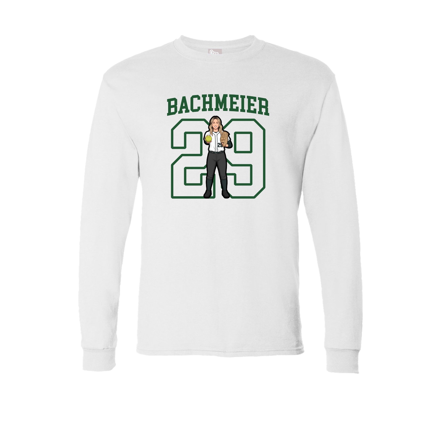 Long Sleeve Tee — Shirsey in White