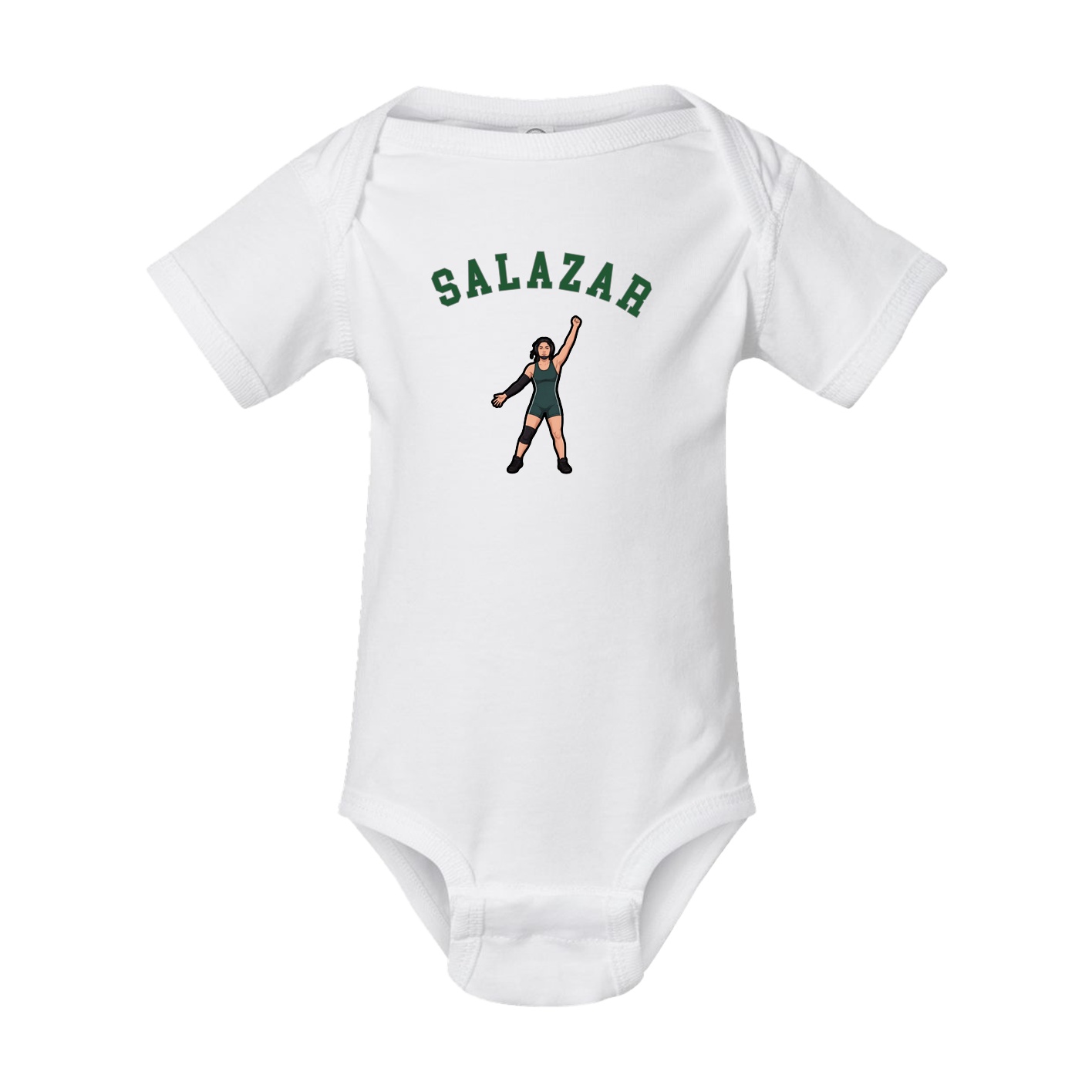 Baby Onesie — Shirsey Arch in White