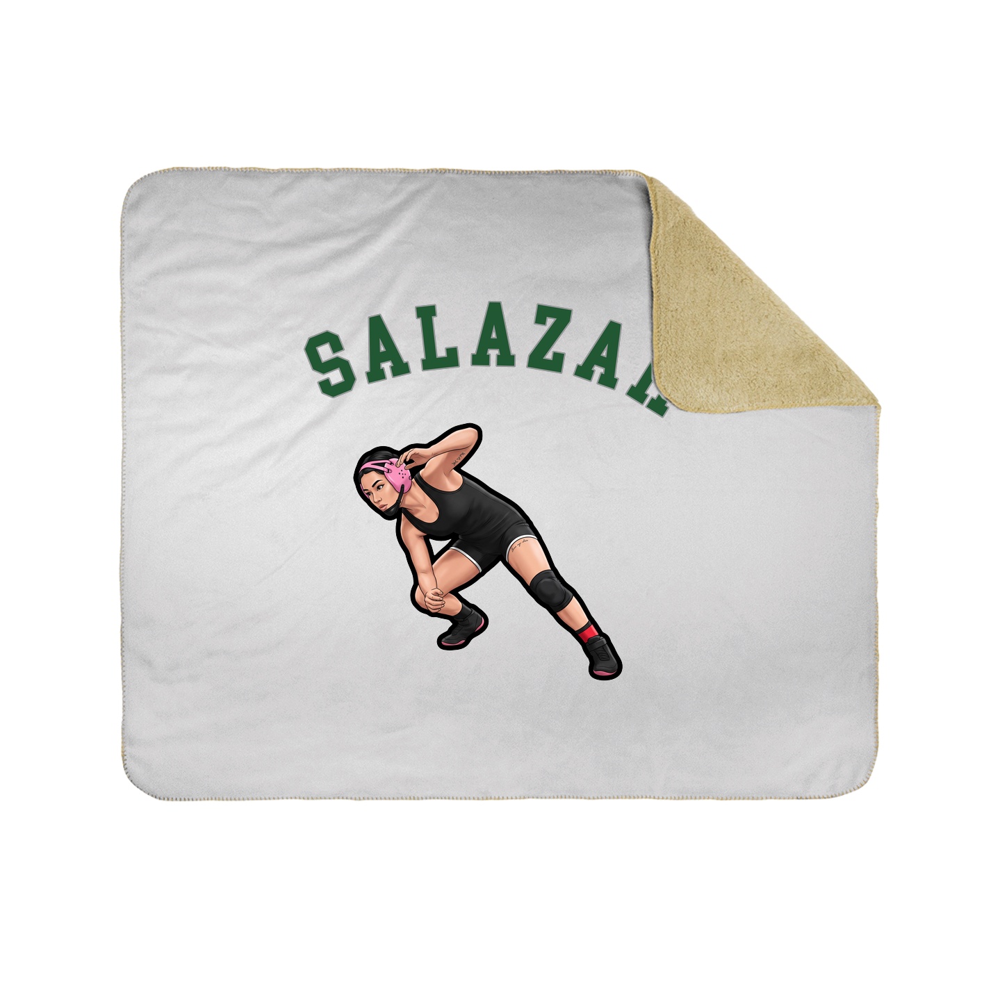 Throw Blanket — Shirsey Arch in White
