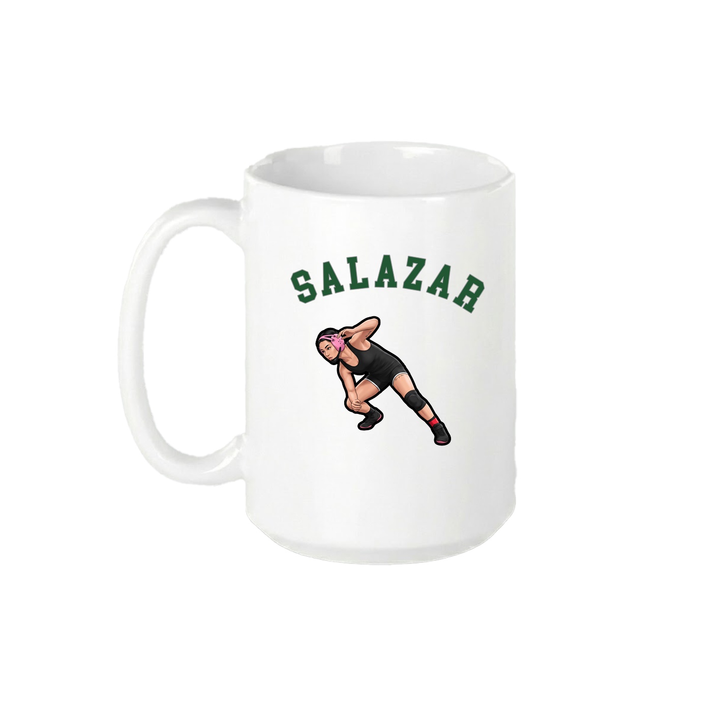 15oz Coffee Mug — Shirsey Arch in White
