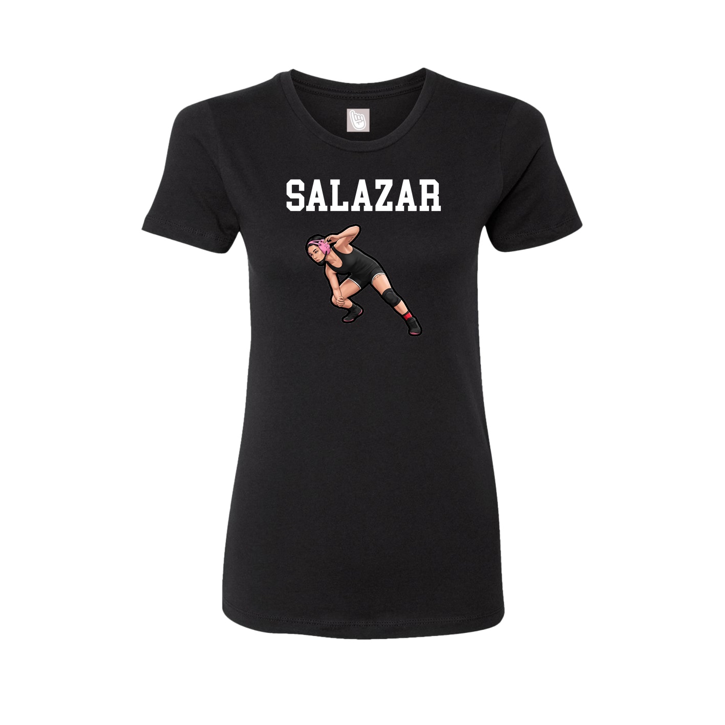 Fitted Women's Tee — Shirsey in Black