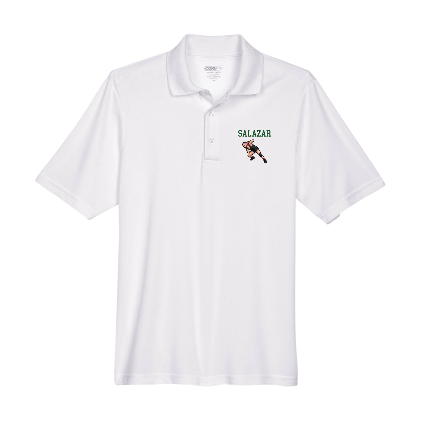 Performance Polo — Shirsey in White