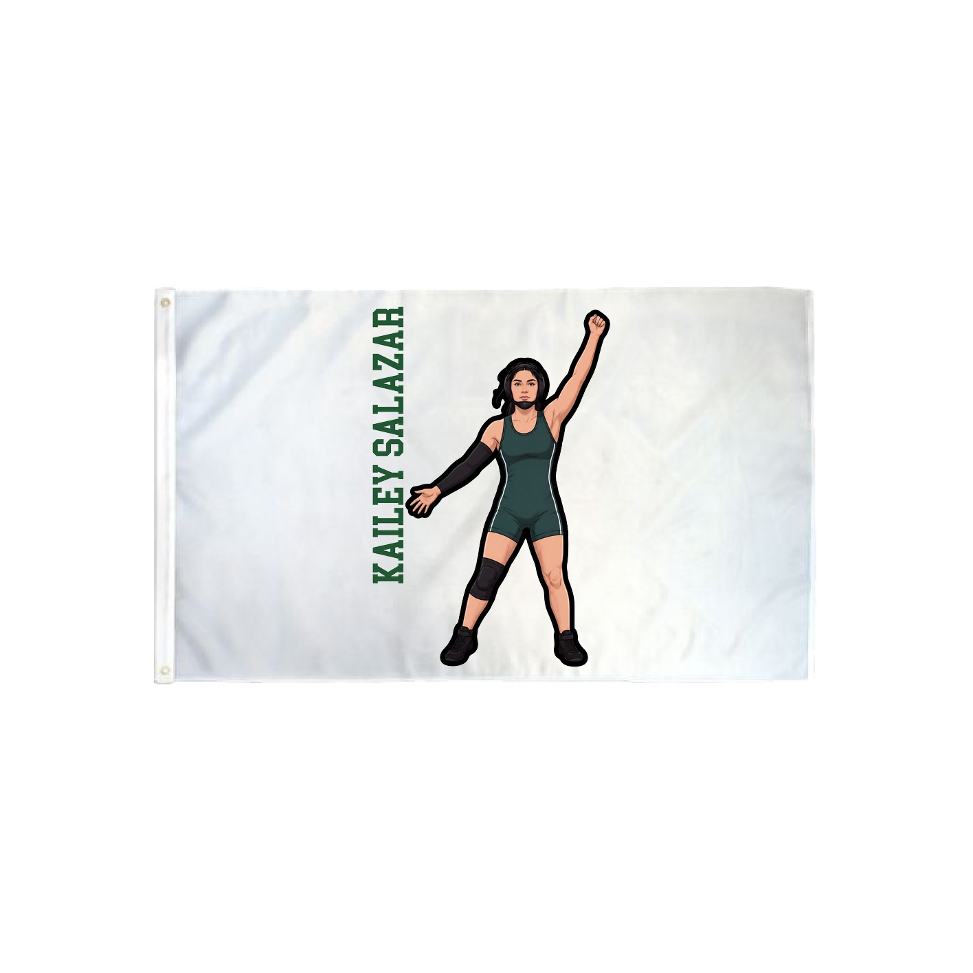 3x5 Flag — Name Vertical in Classic