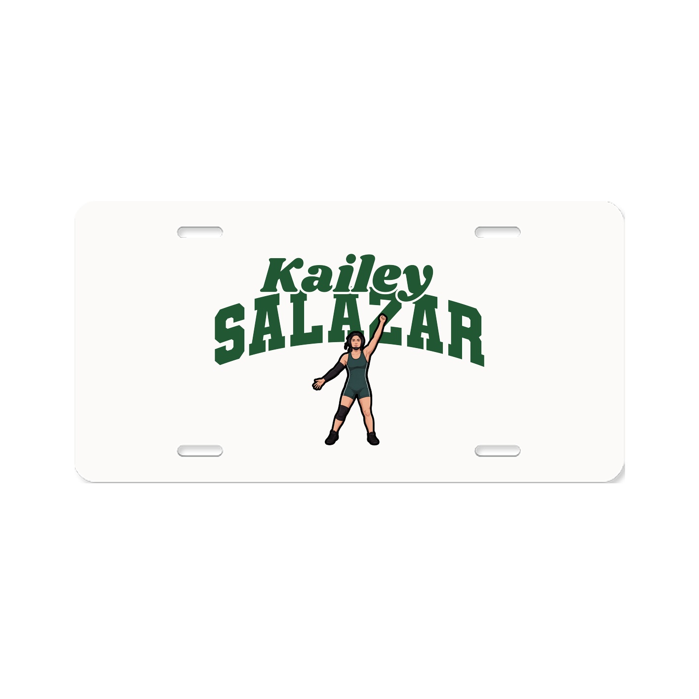 License Plate — Signature Arch in Classic