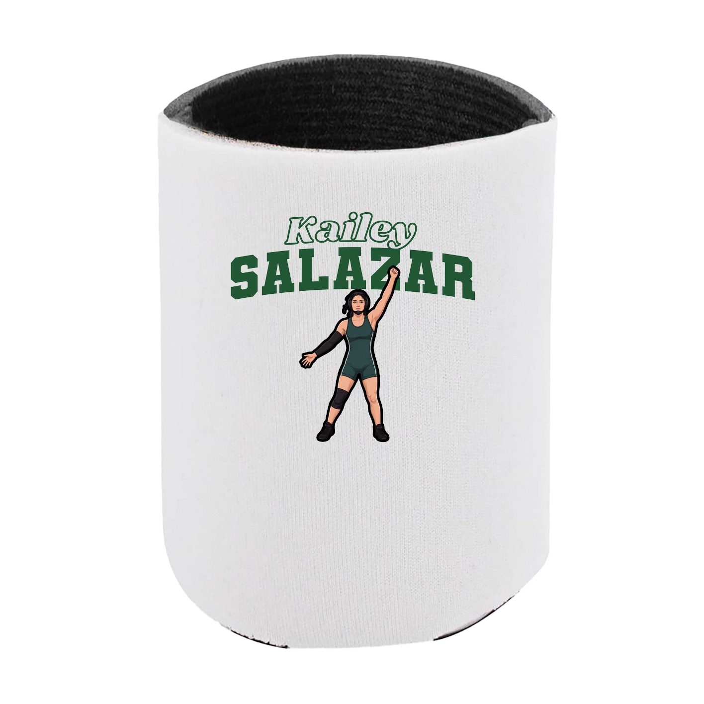 Can Holder — Name Arch in White