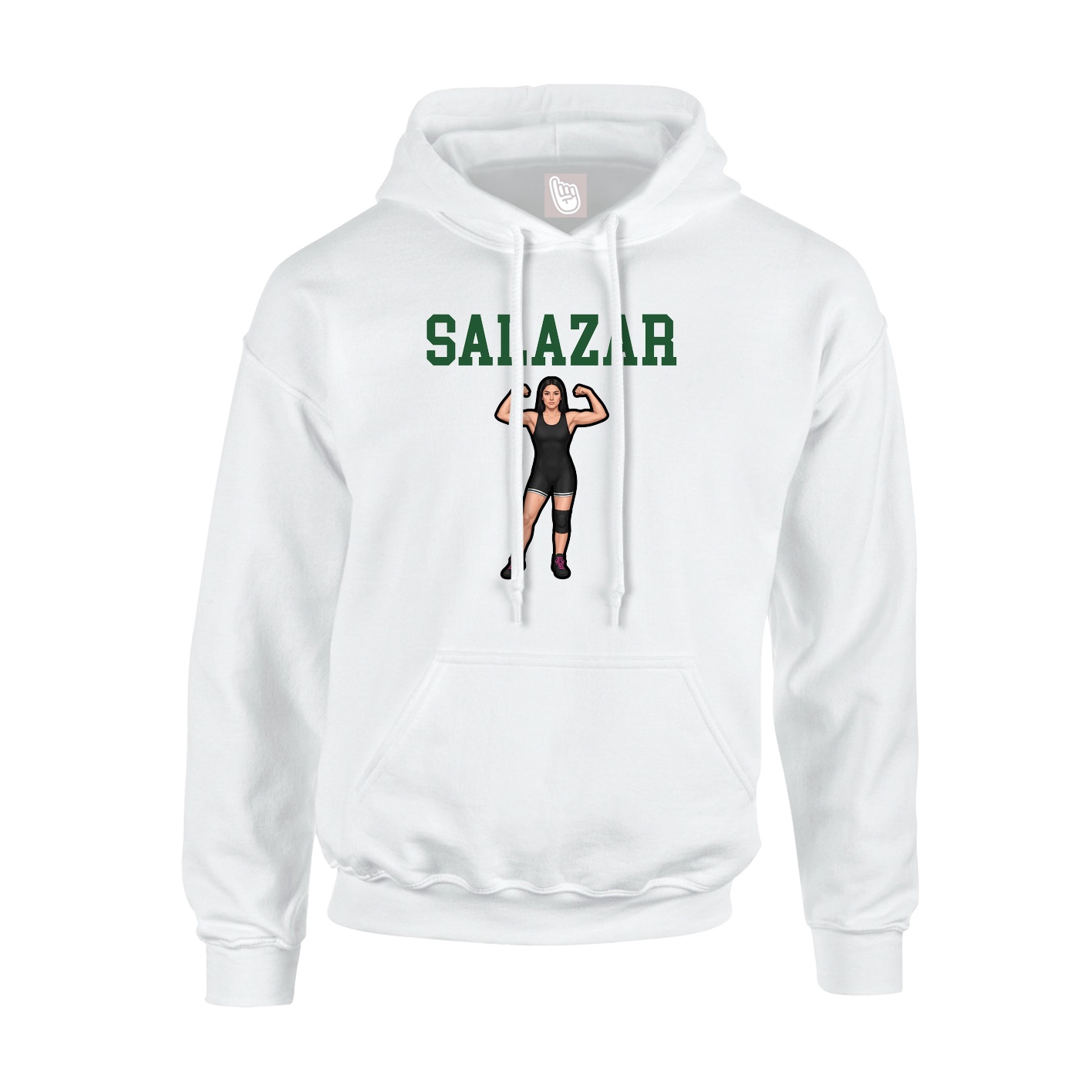 Hoodie — Shirsey in White