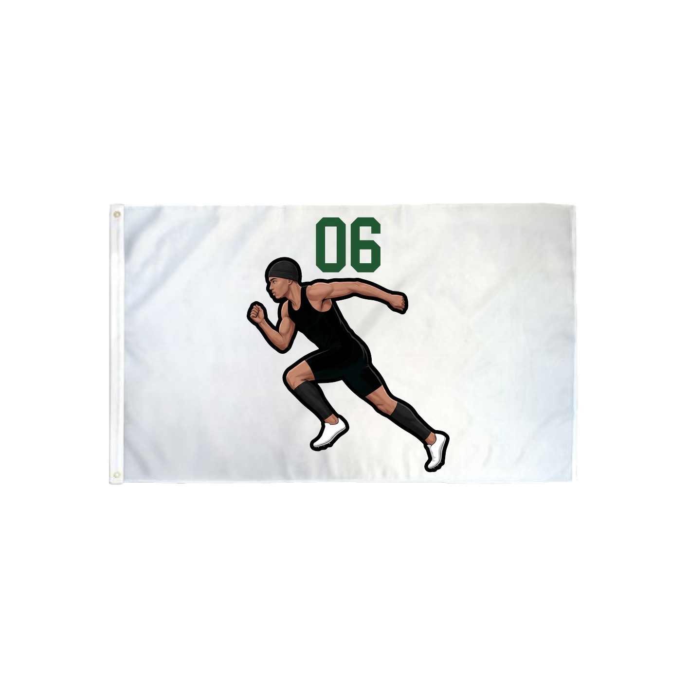 3x5 Flag — Number Top in Classic