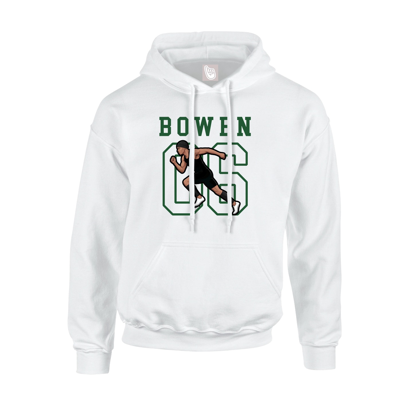 Youth Hoodie — Shirsey in White