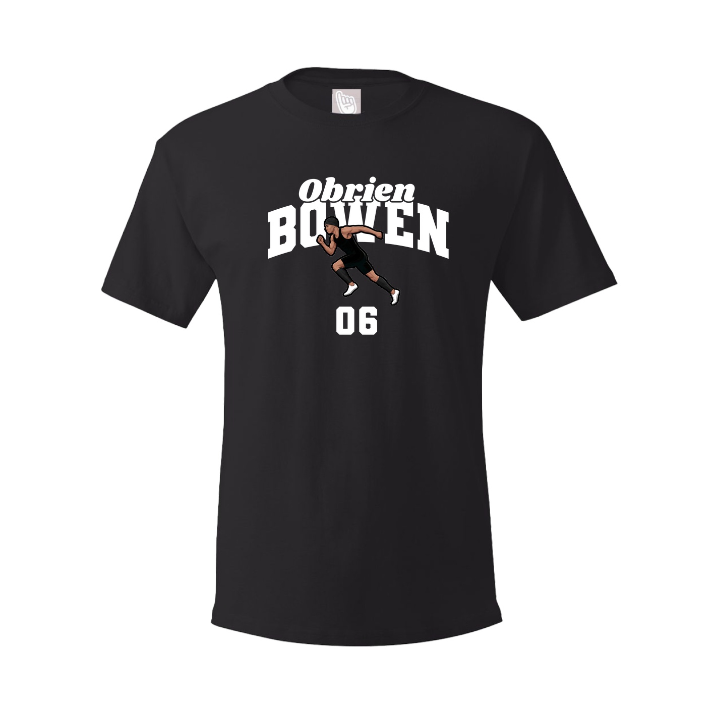 Youth Tee — Signature Arch in Black