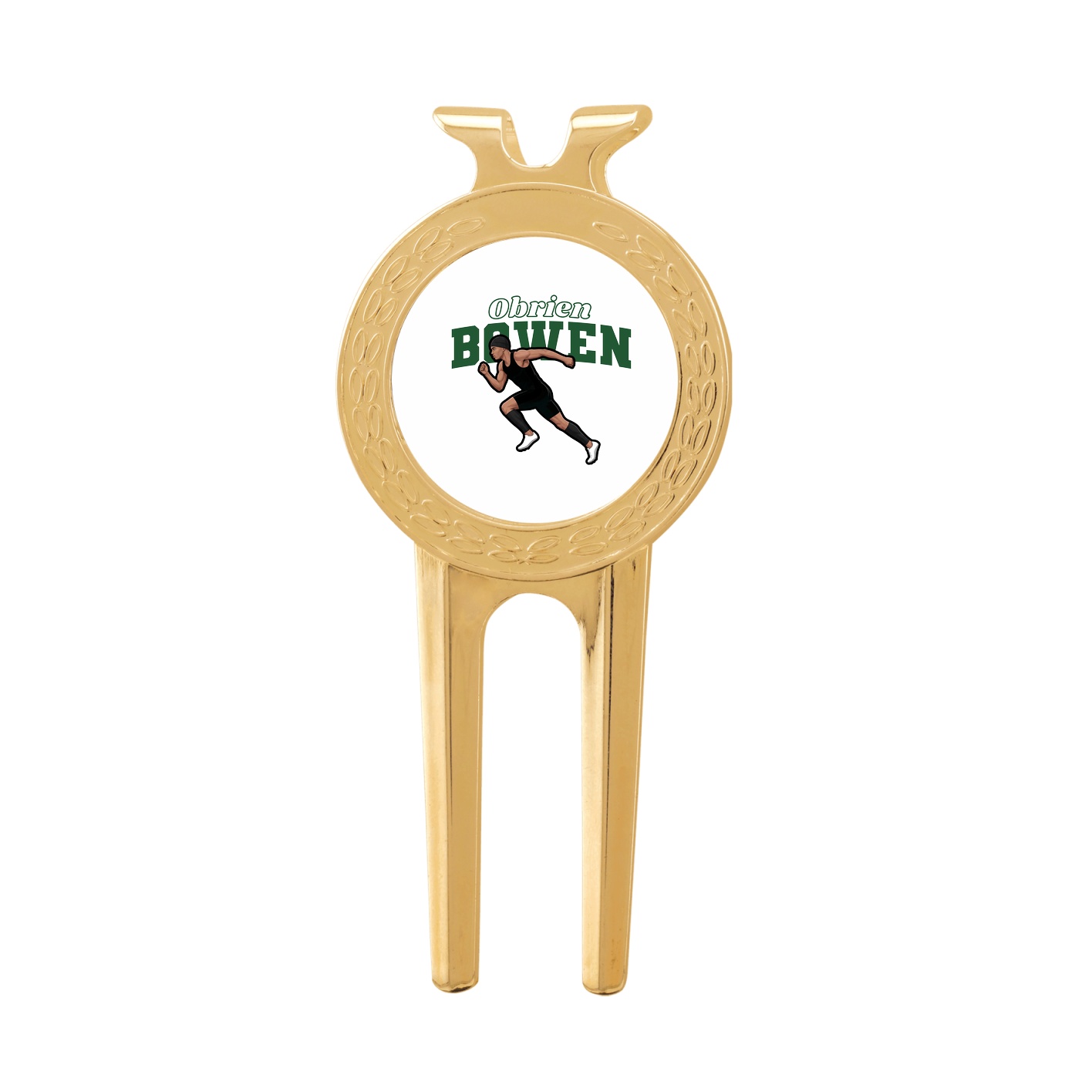Divot Tool with Ball Marker — Name Arch in Classic
