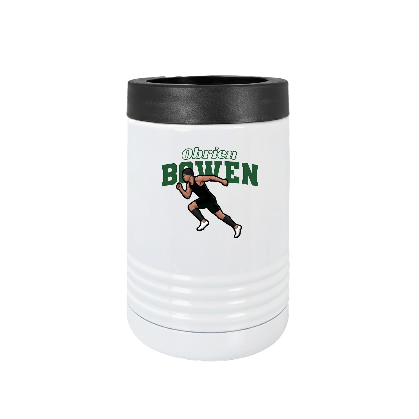 Beverage Holder — Name Arch in White
