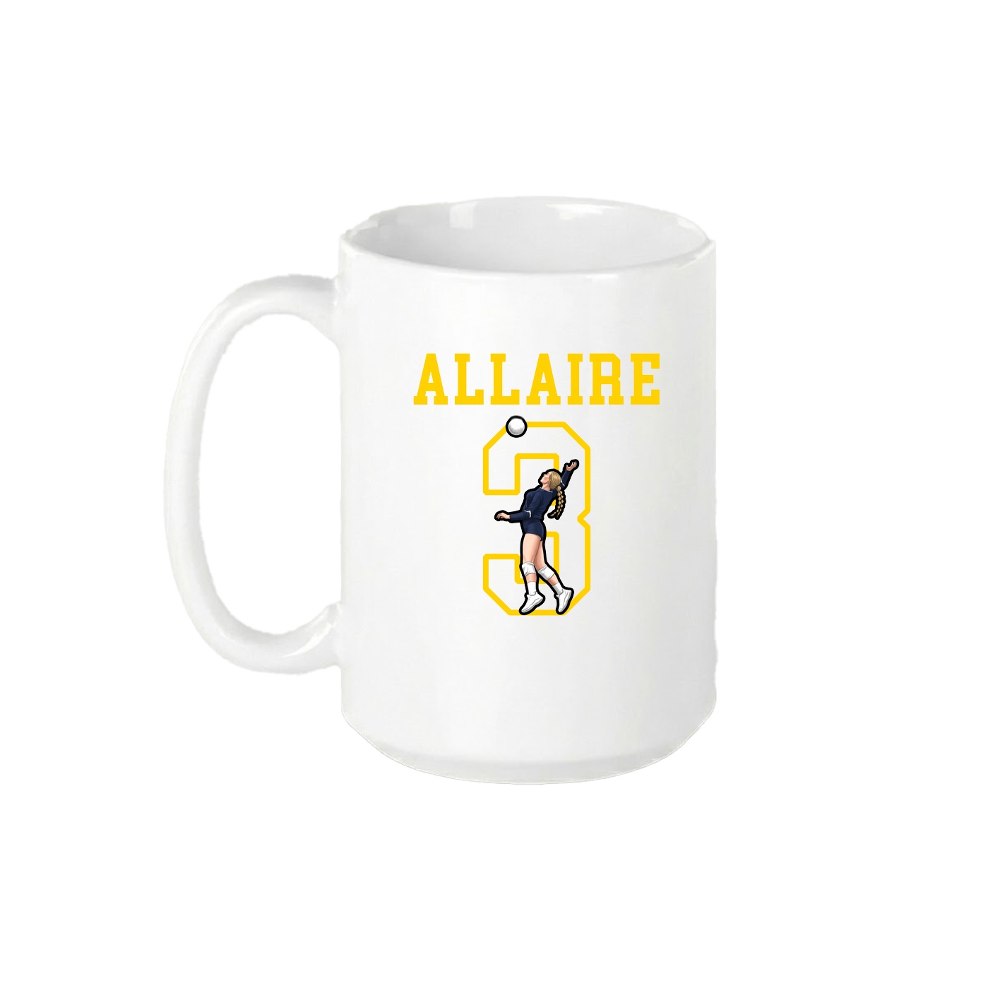15oz Coffee Mug — Shirsey in White