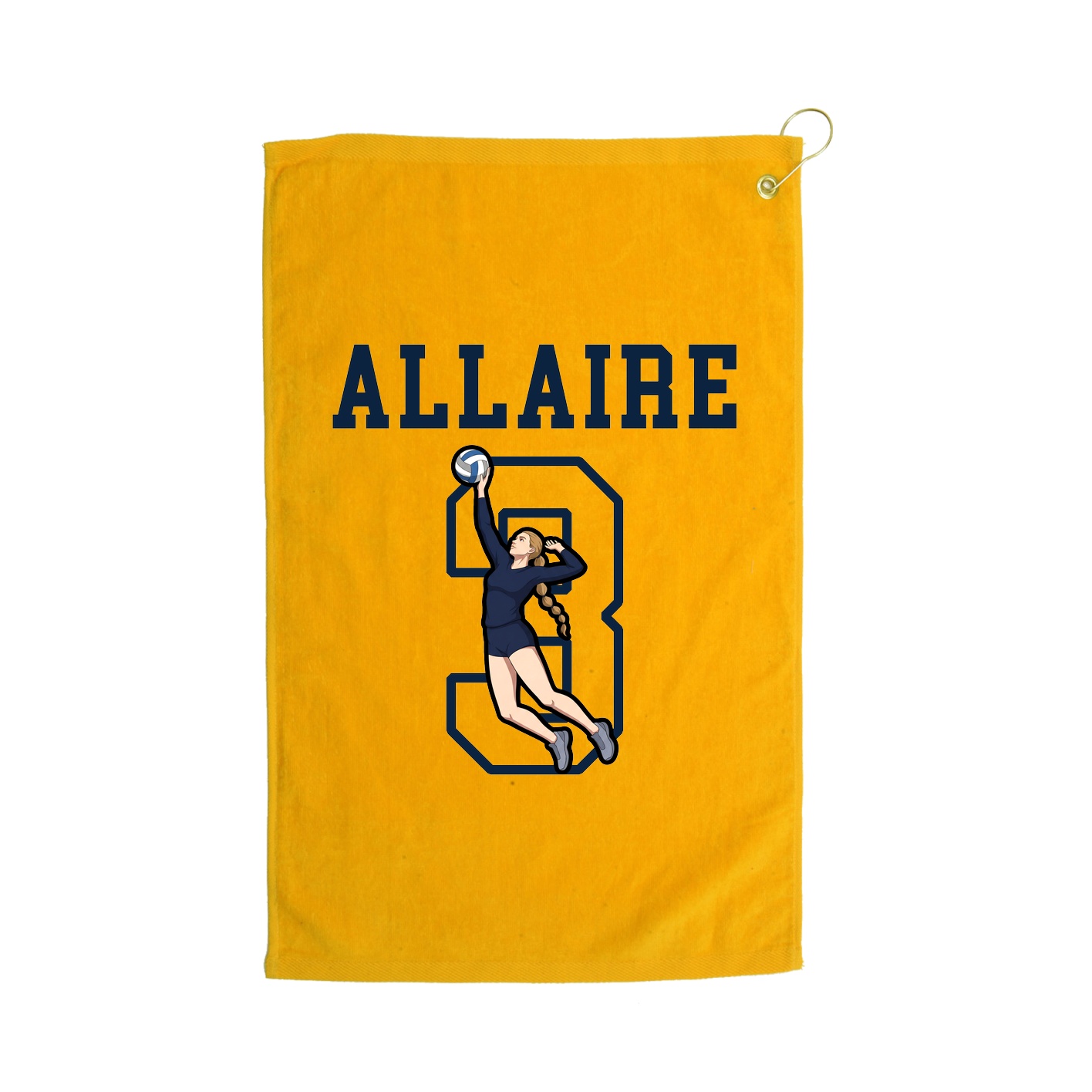 Golf Towel — Shirsey in Gold