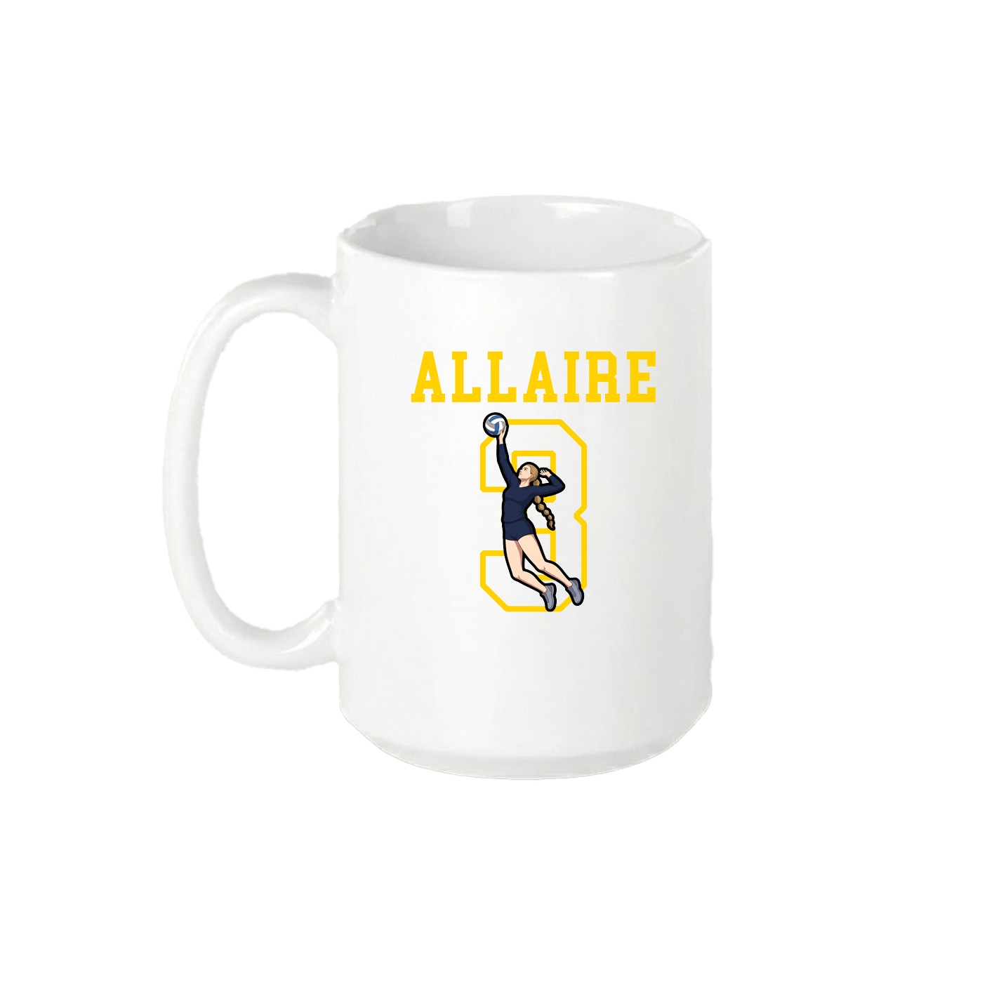 15oz Coffee Mug — Shirsey in White