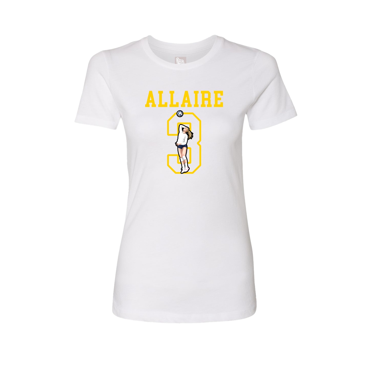 Fitted Women's Tee — Shirsey in White