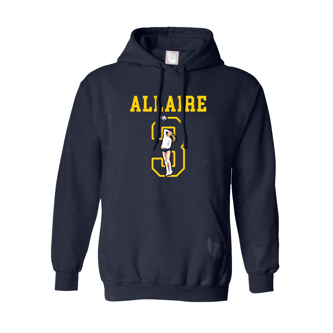 Youth Hoodie — Shirsey in Navy