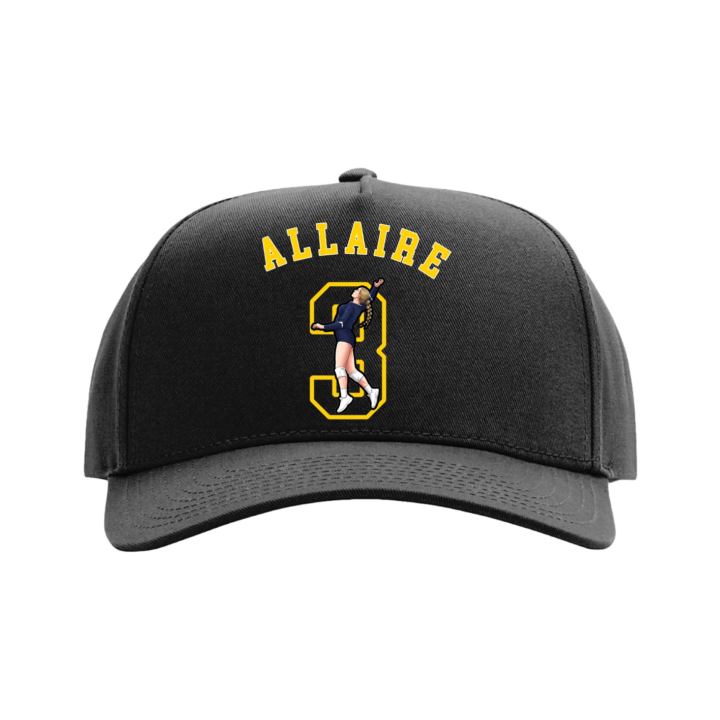 Full Fabric Five-Panel Champ Cap