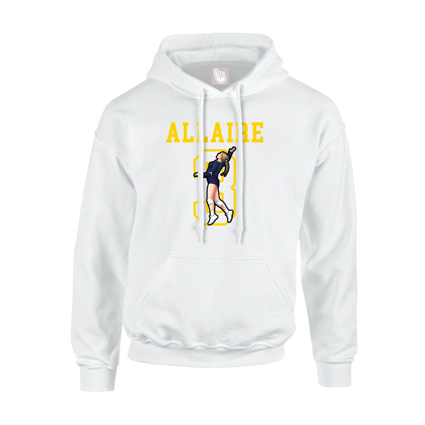 Youth Hoodie — Shirsey in White