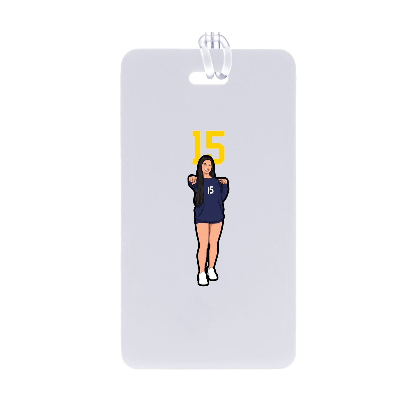 Bag Tag — Number Top in Classic