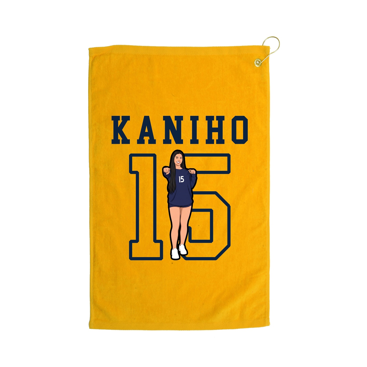 Golf Towel — Shirsey in Gold